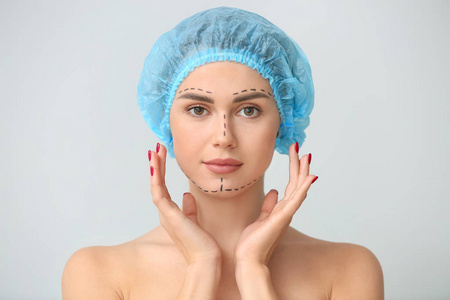医学 女人 程序 皮肤科 举起 皮肤 治疗 美容学 病人