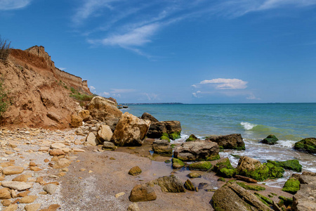 沿海 假期 旅游业 海滩 海湾 海洋 欧洲 俄罗斯 天空