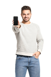 白种人 屏幕 装置 成人 衣服 连接 技术 手机 因特网