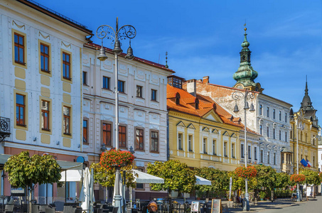 历史 外观 城市 外部 古老的 夏天 房子 城市景观 斯洛伐克语