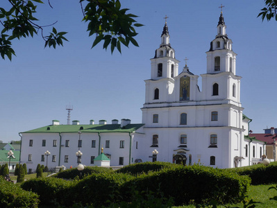 圣徒 上帝 白俄罗斯 城市 建筑学 旅游业 古老的 首都