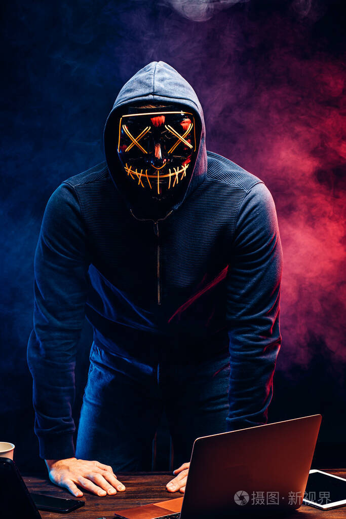 涉案黑客画像