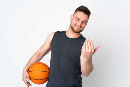 头发 成人 运动员 健身 胡须 竞争 运动服 招手 篮球