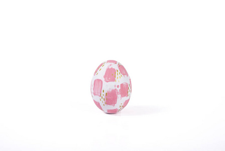 手工制作的 鸡蛋 颜色 季节 传统 粉红色 春天 绘画 食物