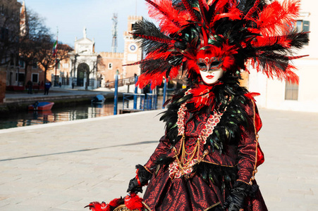 传统 目的地 二月 艺术 文化 庆祝 假日 威尼斯人 女人