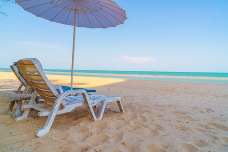棕榈 椅子 旅行 休息室 天堂 假日 海洋 海岸 沙滩椅