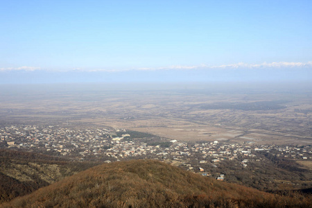 领域 美丽的 旅行 乡村 省份 阿拉扎尼 土地 卡赫季 种植园