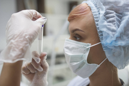 女人 临床 医院 化学 护士 眼睛 诊所 实验室 健康 面具