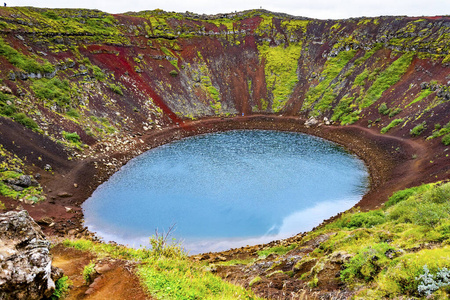 旅游业 火山 旅行 文化 风景 假期 冰岛 地标 目的地