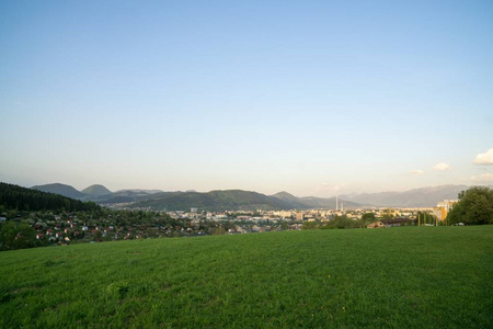 日落 太阳 城市 房屋 日出 地平线 颜色 风景 黎明 油漆