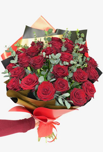 花瓣 浪漫 庆祝 玫瑰 花束 浪漫的 礼物 自然 美女 粉红色