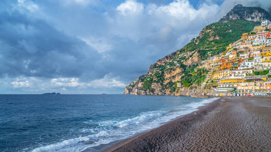 欧洲 夏天 旅游 建筑 海岸线 假期 风景 索伦托 游艇