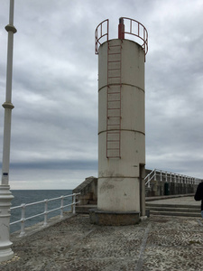 美丽的 古老的 天空 海岸 阿维莱斯 建筑学 西班牙 航行