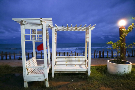 美女 海岸 旅行 美丽的 波动 树叶 自然 海洋 夏天 天堂