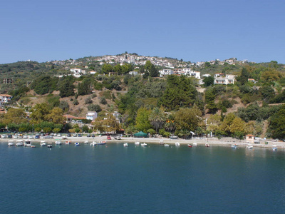 假期 地中海 自然 希腊 颜色 假日 灯塔 海滨 天堂 海滩