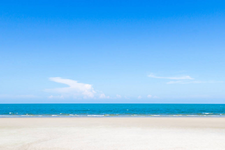 海滩 华欣 自然 地平线 海洋 美丽的 旅行 天空 空的