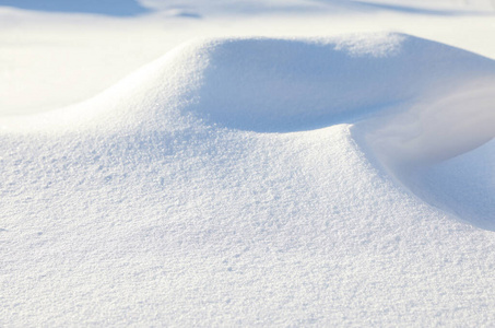雪堆 自然 晶体 冰冷的 降雪 场景 漂流 寒冷 特写镜头