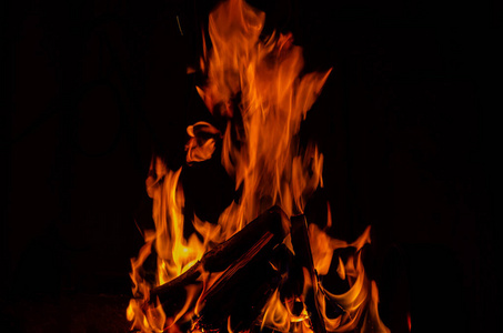 营地 温暖的 温暖 火焰 能量 木柴 自然 放松 篝火 纹理