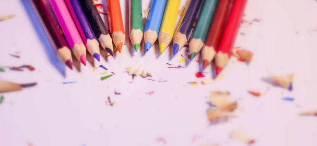 艺术 颜色 铅笔 木材 特写镜头 办公室 学校 绘画 蜡笔