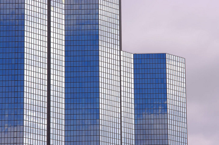 城市 镜子 天空 建设 市中心 公司 高的 建筑学 金融