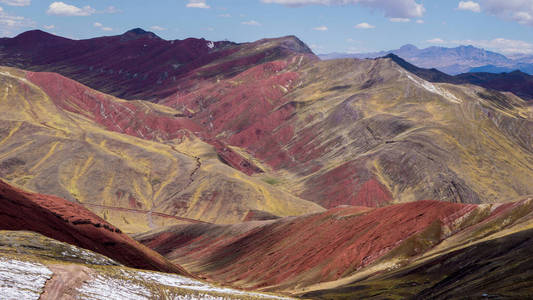 秘鲁 公园 旅游业 形成 山谷 国家的 峡谷 风景 土壤