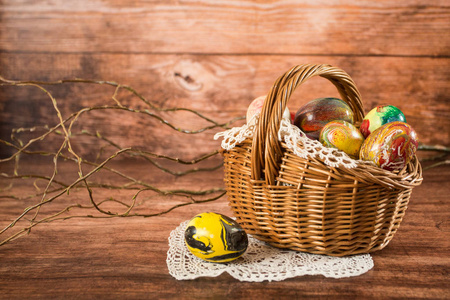鸡蛋 木材 油漆 木板 四月 礼物 餐巾 颜色 食物 假日