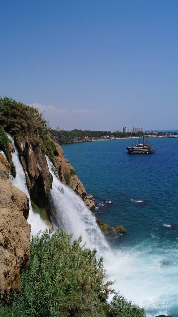 自然 旅行 安塔利亚 海滩 海洋 天空 夏天 风景 海岸线