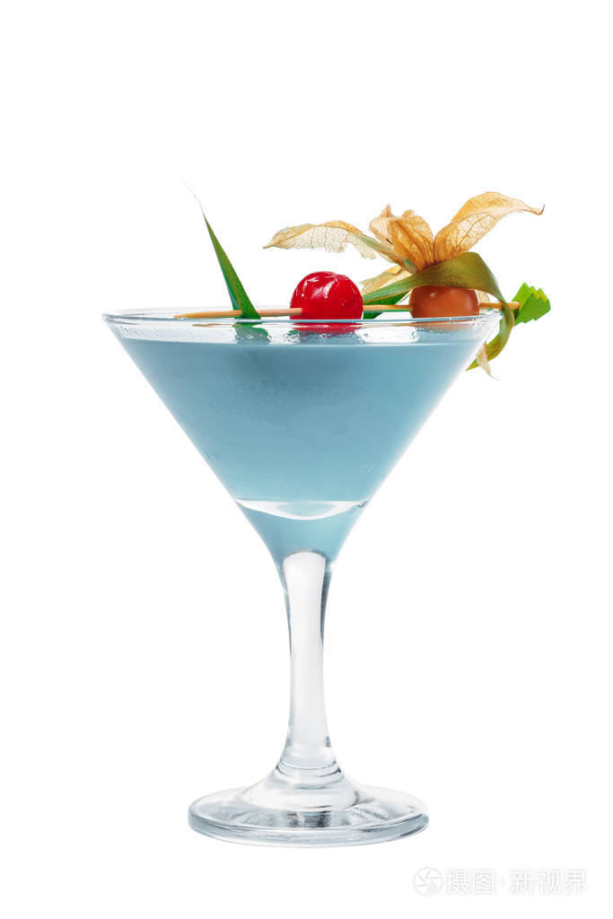 白底鲜鸡尾酒杯