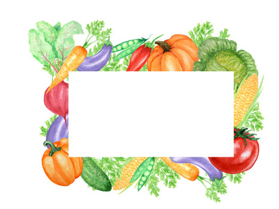 ppt卡通蔬菜背景图图片