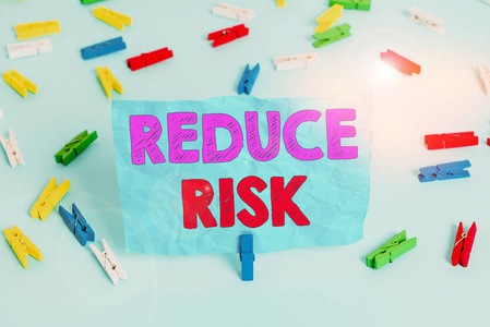 减少风险文字写作降低风险.