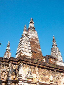 亚洲 旅行者 建筑学 宝塔 寺庙 地标 杰德 旅行 泰国