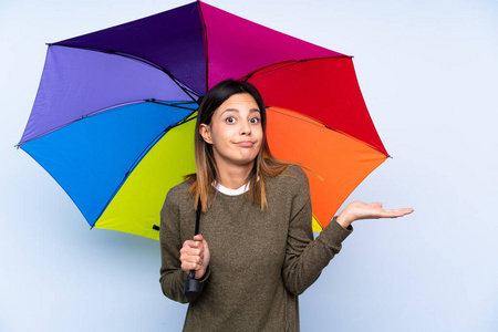 天气 失望 感兴趣的 思考 雨伞 手柄 保护 想知道 阳伞