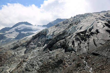 永久冻土 冰川 洞穴 瑞士 旅游业 岩石 熔化 山谷 欧洲