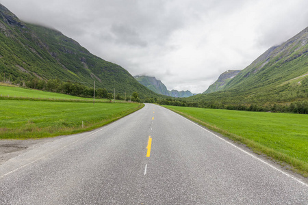 欧洲 徒步旅行 斯堪的纳维亚 风景 旅游业 美丽的 公路