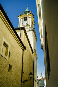 建筑学 古老的 斯洛伐克 旅游业 大厅 文化 外部 布拉迪斯拉发