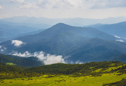 太阳 季节 风景 森林 旅游业 全景 自然 精彩的 山谷