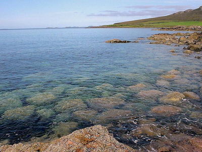 石头 海洋 自然 峡湾 海峡 风景 苏格兰