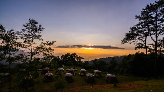 假日 公园 日出 天空 夏天 自然 季节 冒险 徒步旅行