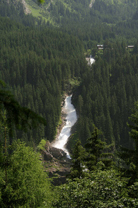 蒂罗尔 阿尔卑斯山 奥地利 风景 水库 自然 克里姆 瀑布