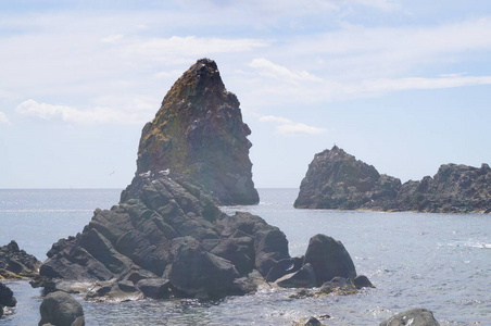 天空 旅游业 海滩 风景 海岸 自然 西西里岛 夏天 美丽的