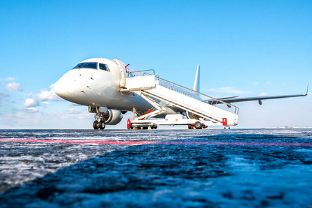 航空 驾驶舱 运输 空气 楼梯 机场 机械 喷气式飞机 到达