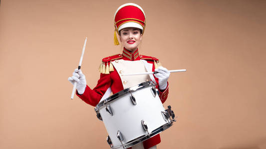 打鼓军鼓民俗击鼓图片