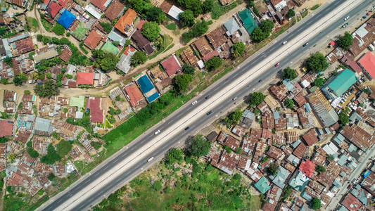 建筑 天线 坦桑尼亚 无人机 建筑学 天空 地标 街道 公司