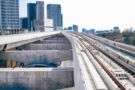 运输 首都 旅行 城市 建筑学 空中列车 城市景观 火车