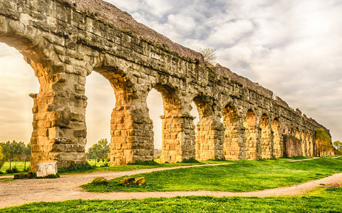 花园 旅游业 古代 城市 古老的 纪念碑 历史的 拱门 柱子