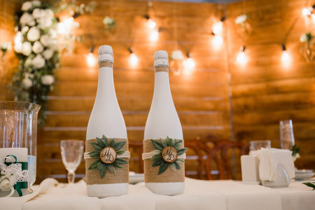 花的 桌子 浪漫 接待 浪漫的 蜡烛 宴会 结婚 仪式 美丽的