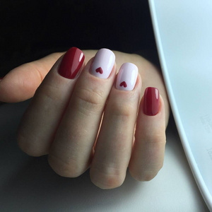 奈拉特 美女 应用 时尚 角质层 手指 纹理 沙龙 磨光