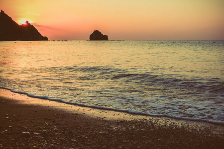 国家 海岸 反射 早晨 假期 海滩 泰国 黎明 放松 海湾