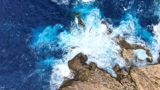 岩石 悬崖 危险的 权力 利古里亚 风景 泡沫 自然 波动