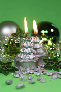 假期 圣诞节 蜡烛 固体 磨砂 到来 明星 循环 假日 烛光